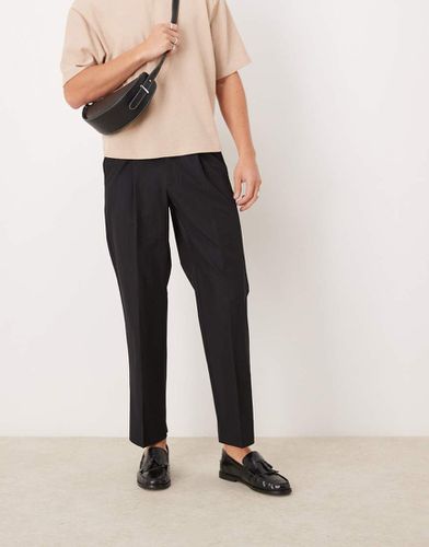 Pantalon droit et élégant avec passant pour bouton - Asos Design - Modalova