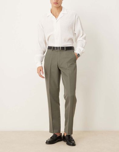 Pantalon élégant droit - discret - Asos Design - Modalova