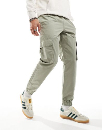 Pantalon fuselé à enfiler - sauge - Asos Design - Modalova
