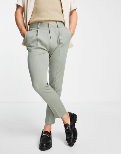 Pantalon fuselé habillé - cendré - Asos Design - Modalova