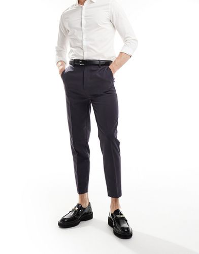 Pantalon habillé coupe fuselée - Anthracite - Asos Design - Modalova