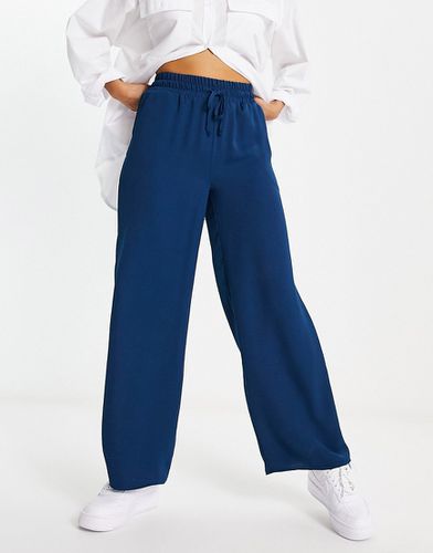 Pantalon large à enfiler - marine - Asos Design - Modalova