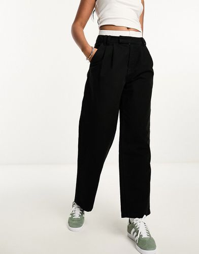 Pantalon large avec taille style caleçon - Asos Design - Modalova
