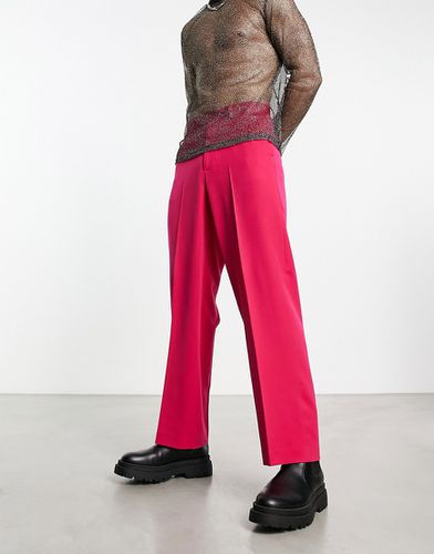 Pantalon large habillé - vif - Asos Design - Modalova