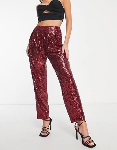 Pantalon souple à sequins - Asos Design - Modalova