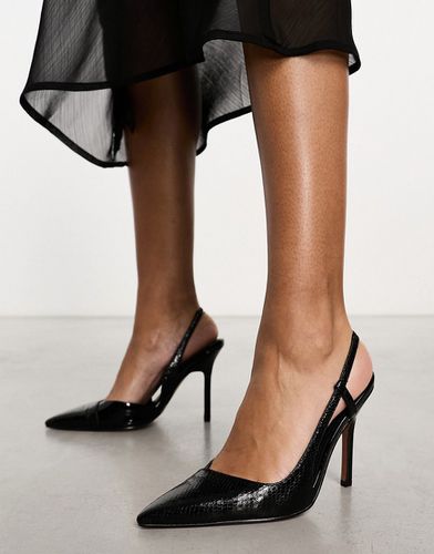 Peri - Chaussures à talon haut avec bride arrière - Asos Design - Modalova