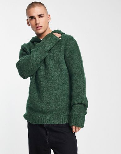 Pull décontracté en maille avec capuche - Asos Design - Modalova