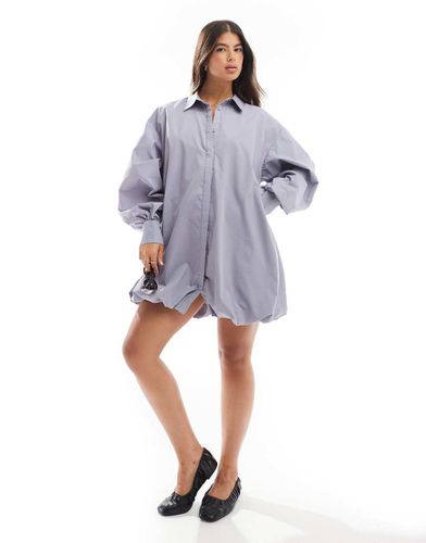 Robe chemise courte à ourlet boule - costume - Asos Design - Modalova