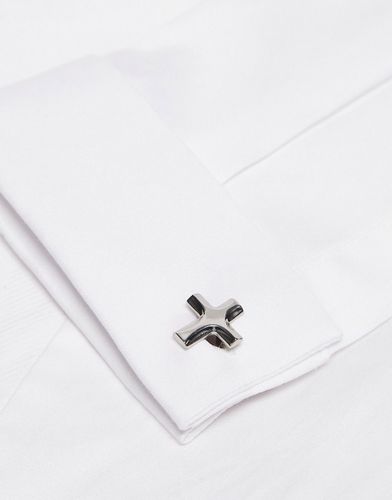 Wedding - Boutons de manchette en forme de croix - Asos Design - Modalova