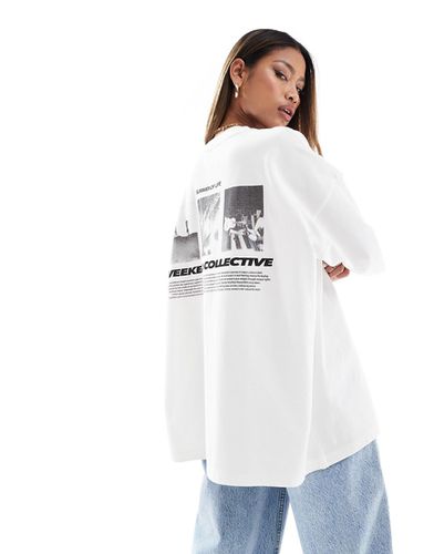 ASOS DESIGN - Weekend Collective - T-shirt oversize à imprimé Summer Of Life » - Asos Weekend Collective - Modalova