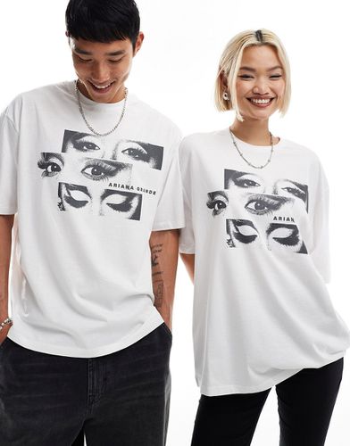 T-shirt unisexe oversize avec imprimé Ariana Grande sous licence - Asos Design - Modalova