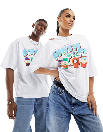 T-shirt unisexe oversize avec imprimé de Noël South Park sous licence - Asos Design - Modalova