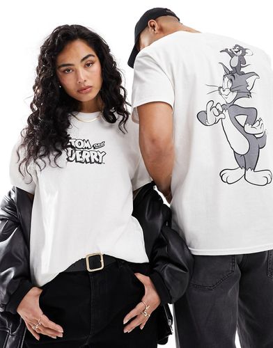 T-shirt unisexe avec imprimés Tom & Jerry - Asos Design - Modalova