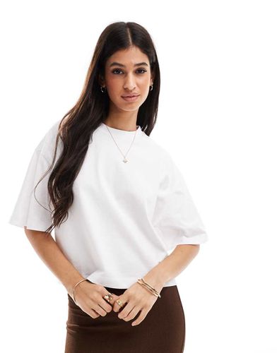 T-shirt crop top coupe carrée - Asos Design - Modalova