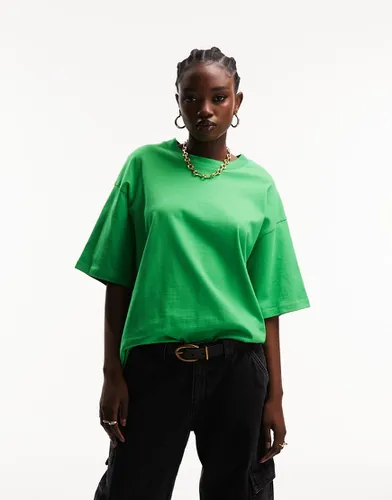 T-shirt épais oversize fendu sur le côté - vif - Asos Design - Modalova