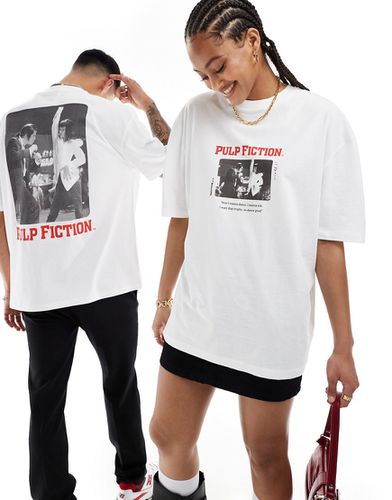 T-shirt oversize unisexe avec imprimés Pulp Fiction sous licence - Asos Design - Modalova