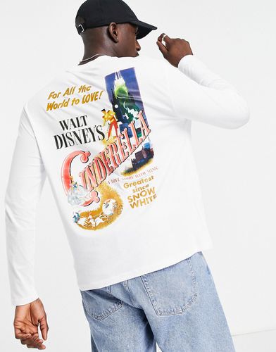 T-shirt oversize à manches longues avec imprimé Cinderella dans le dos - Asos Design - Modalova