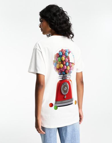 T-shirt oversize à imprimé chewing-gums - Asos Design - Modalova