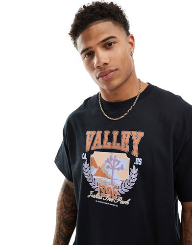 T-shirt oversize à imprimé Valley Sport sur la poitrine - Asos Design - Modalova