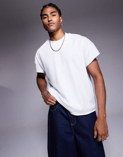 T-shirt oversize coupe carre en tissu trs pais - Asos Design - Modalova