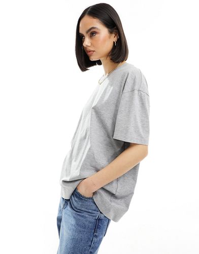 T-shirt oversize - chiné - Asos Design - Modalova