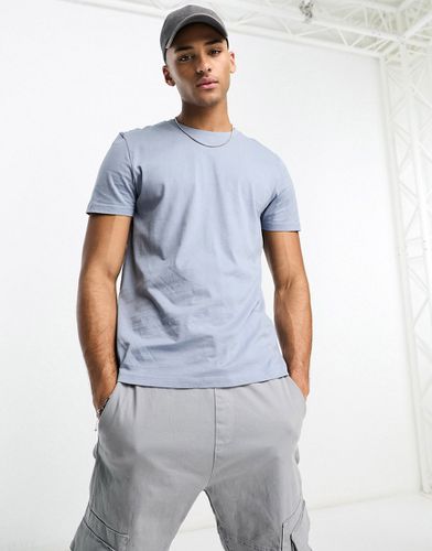 T-shirt ras de cou - Bleu délavé - Asos Design - Modalova