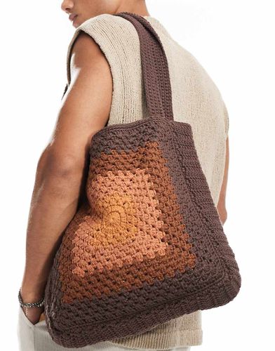 Tote bag oversize en crochet - Asos Design - Modalova