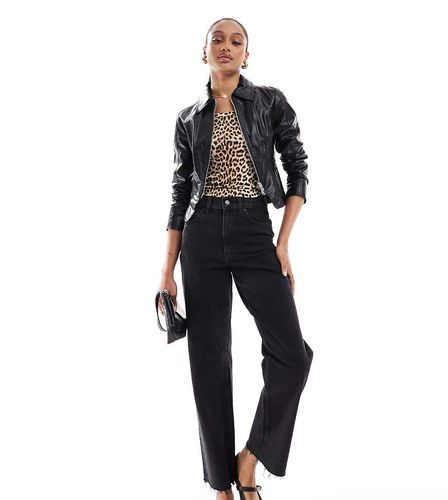 ASOS DESIGN Tall - Jean droit stretch confortable et court - Asos Tall - Modalova