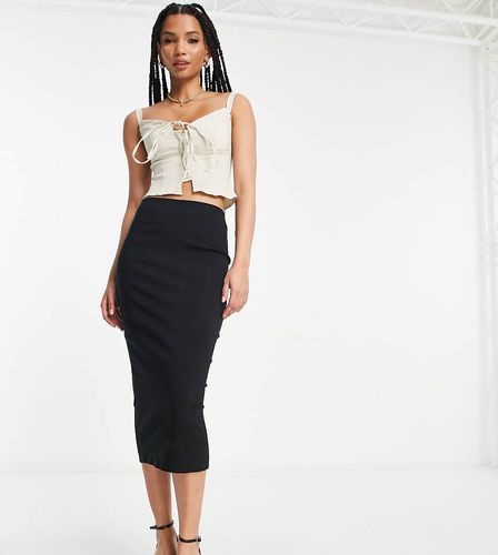 ASOS DESIGN Tall - Jupe crayon ajustée mi-longue à taille haute - Asos Tall - Modalova