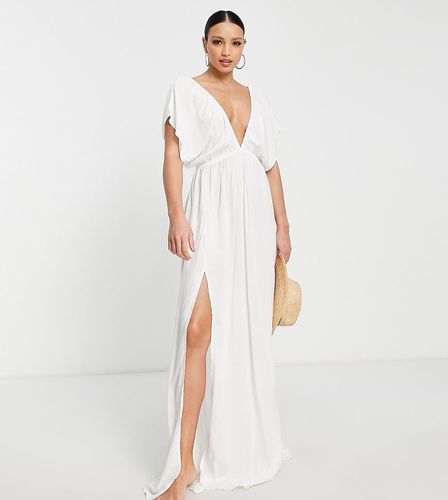 ASOS DESIGN Tall - Robe de plage longue à manches évasées - Asos Tall - Modalova