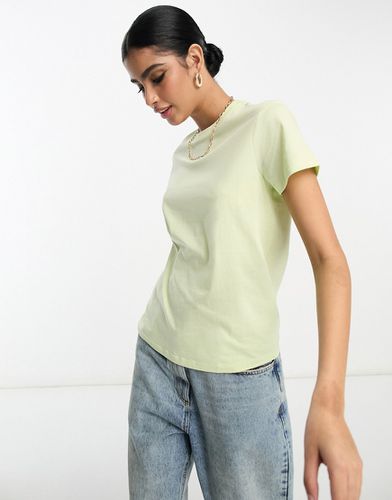 Ultimate - T-shirt ras de cou en coton mélangé - Vert citron - Asos Design - Modalova