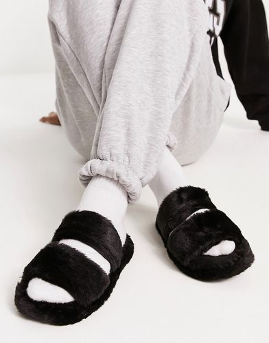 Zion - Claquettes chaussons à double bride - Asos Design - Modalova
