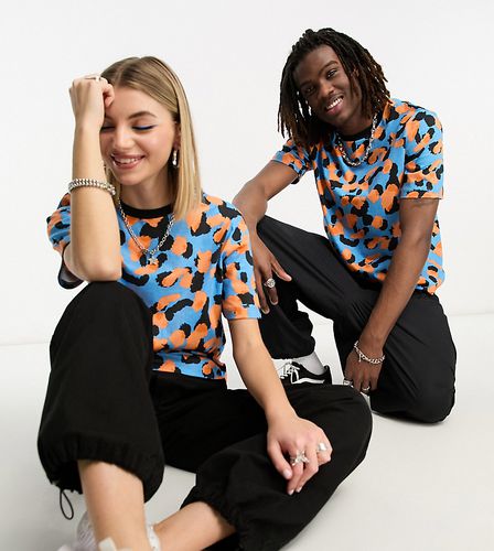 KENYA - T-shirt unisexe à imprimé animal coloré - Asos Made In - Modalova
