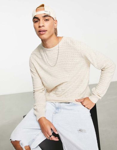 Pull en maille - Taupe - Bolongaro Trevor - Modalova
