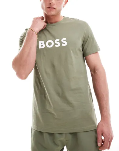 Boss - T-shirt - Kaki-Vert - Boss Bodywear - Modalova