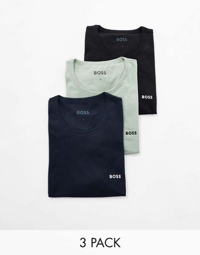 Boss - Bodywear - Lot de 3 t-shirts - Boss Bodywear - Modalova