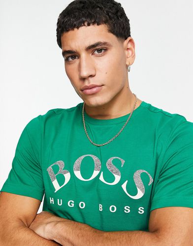 BOSS - Green Tee 1 - T-shirt à grand logo - Boss Green - Modalova