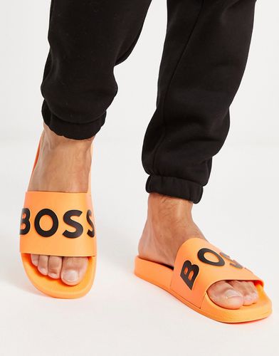 BOSS - Black Bay - Claquettes à logo - Boss By Hugo Boss - Modalova