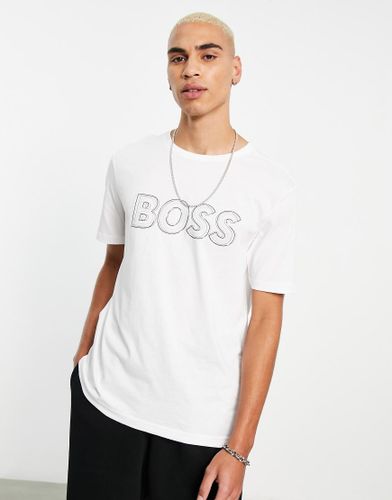 BOSS Orange - T-shirt à gros logo - Boss By Hugo Boss - Modalova