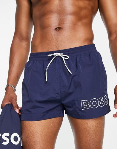 BOSS - Swimwear - Short de bain court à grand logo - BOSS Bodywear - Modalova