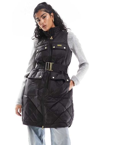 Orbit - Doudoune longue sans manches à ceinture - Barbour International - Modalova