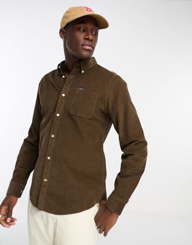 Ramsey - Chemise ajustée - Marron - Barbour - Modalova