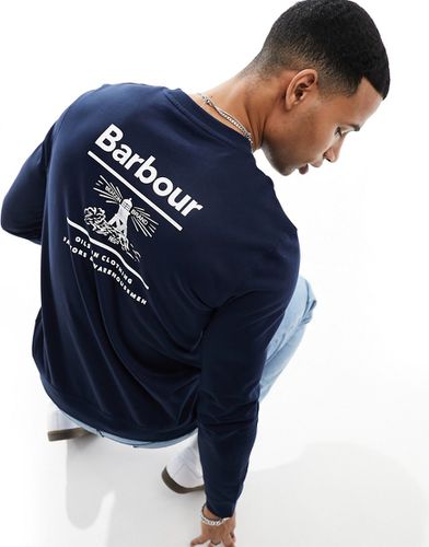 Sweat-shirt avec logo au dos - Barbour - Modalova