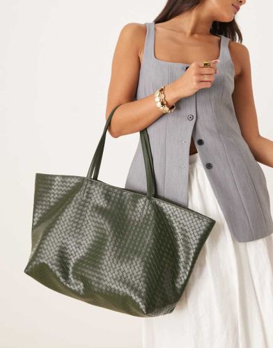 Rallo Lottie - Cabas effet tress - fonc - Becksondergaard - Modalova