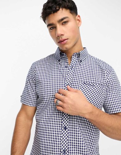 Chemise manches courtes à carreaux - Ben Sherman - Modalova