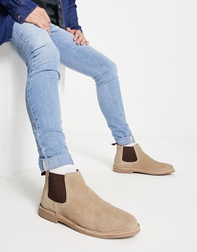 Bottines Chelsea en daim - Beige - Ben Sherman - Modalova