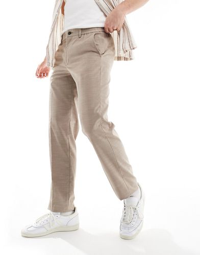 Pantalon de costume à taille élastiquée - Beige - Ben Sherman - Modalova