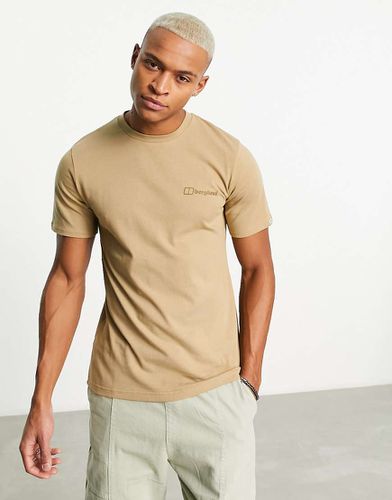 T-shirt avec logo imprimé au dos - Marron - Berghaus - Modalova