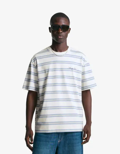 T-shirt  manches courtes  imprim - jean - Bershka - Modalova