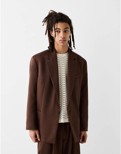 Blazer ajusté coupe décontractée - Bershka - Modalova